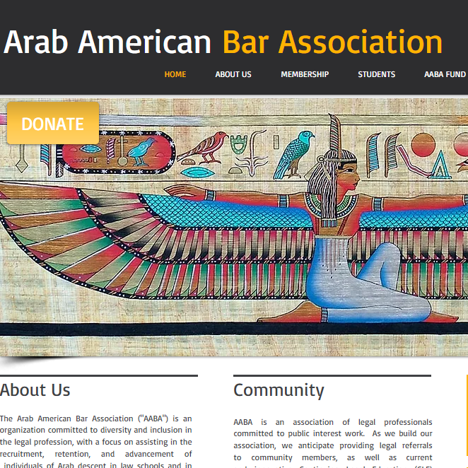 Arab Organization in USA - Arab American Bar Association