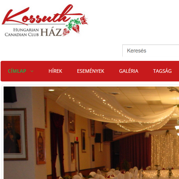 Hungarian Organization in Canada - Kossuth Club - Hungarian Canadian Club of Waterloo-Wellington