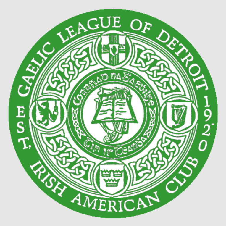 Irish Organizations in Michigan - Gaelic League of Detroit Irish American Club of Detroit