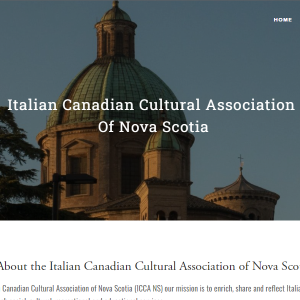 Italian Organizations in Canada - Italian Canadian Cultural Association Of Nova Scotia