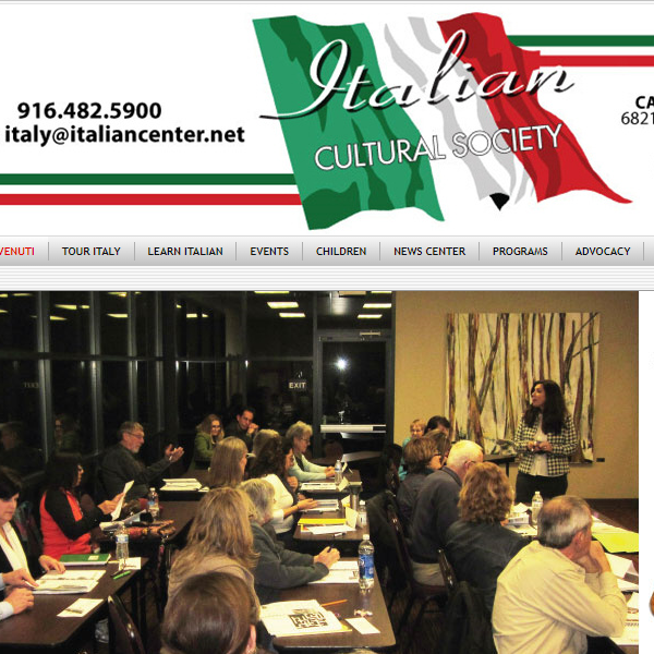 Italian Organization in Sacramento California - Italian Cultural Society of Sacramento