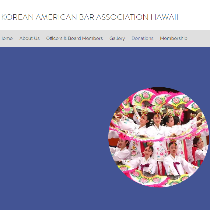 Korean Legal Organizations in USA - Korean American Bar Association Hawaii