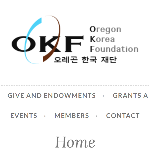 Korean Charity Organizations in USA - Oregon Korea Foundation