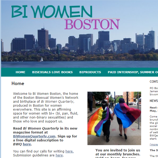 LGBTQ Organization in Boston Massachusetts - Bi Women Boston