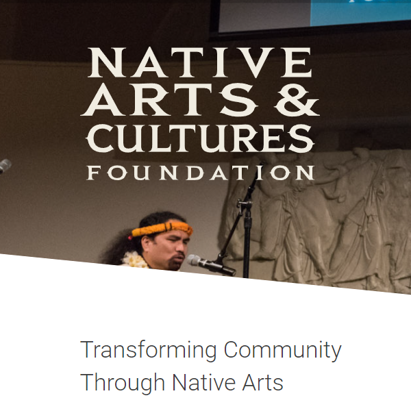 Native American Organization in Washington - Native Arts and Cultures Foundation