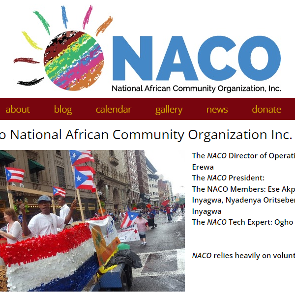 National African Community Organization Inc. - Nigerian organization in Boston MA