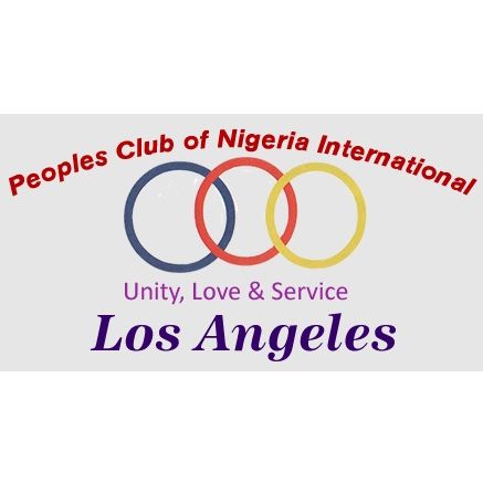 Nigerian Non Profit Organizations in Los Angeles California - Peoples Club of Nigeria International Los Angeles Branch