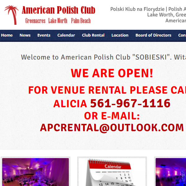 Polish Business Organization in USA - American Polish Club in Greenacres