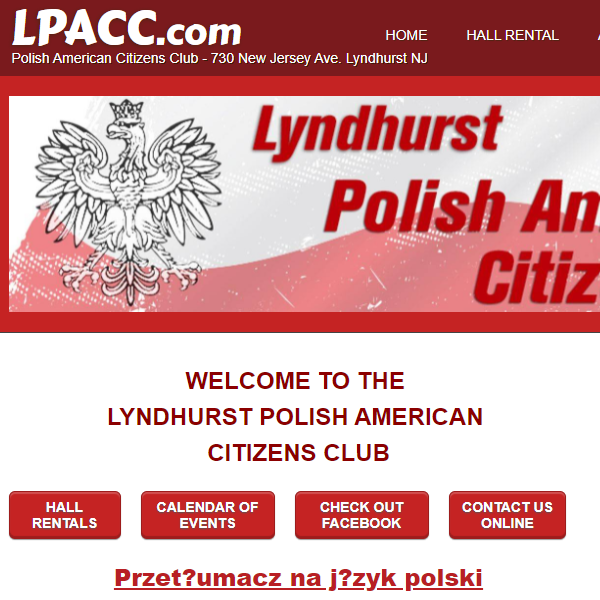 Polish Organization in New Jersey - Lyndhurst Polish American Citizens Club
