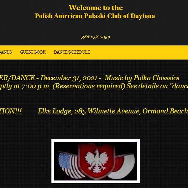 Polish Organization in Florida - Polish American Pulaski Club of Daytona