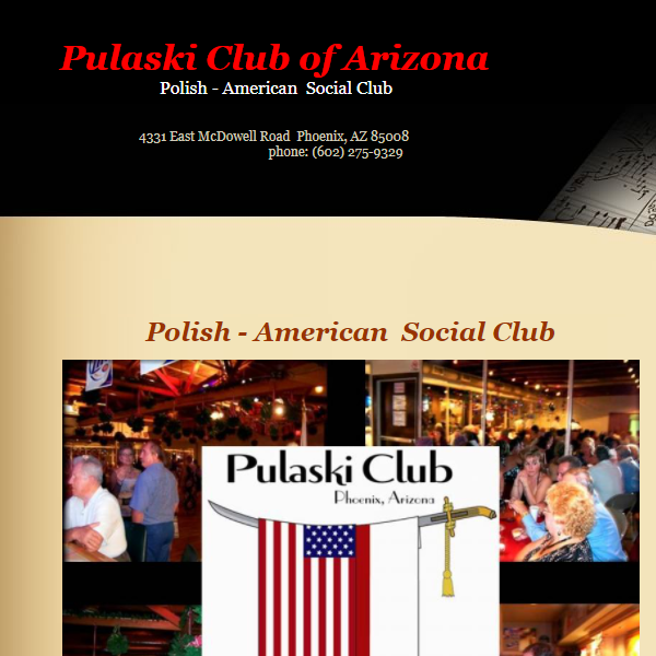 Polish Organization in Phoenix Arizona - Polish American Social Club