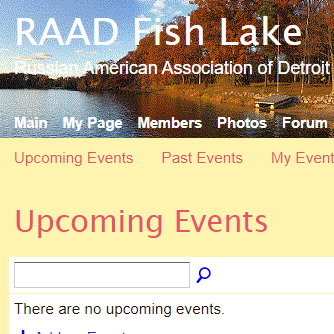 Russian American Association of Detroit Fish Lake - Russian organization in Holly MI